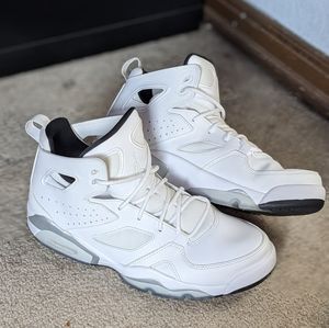 Men's Jordan Flight Clubs 91' Platinum White